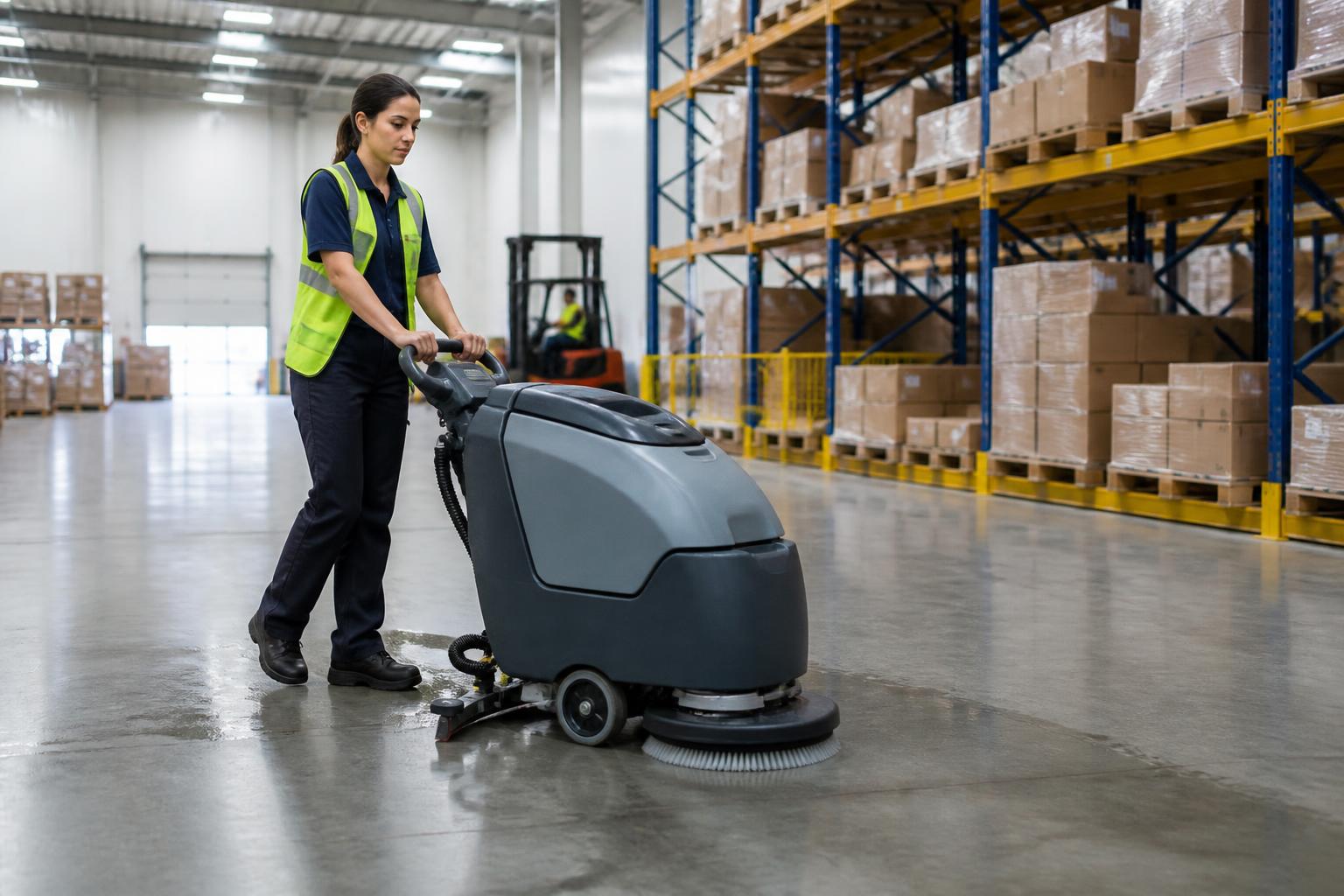 Cleanse Deep Cleaning industrial cleaning in a Cairns commercial site